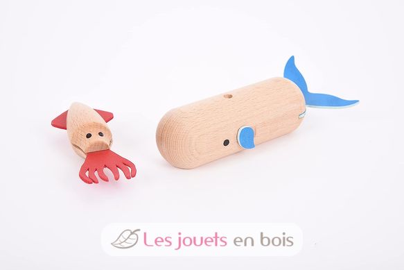 Wooden Sea Creatures TK73518 TickiT 9