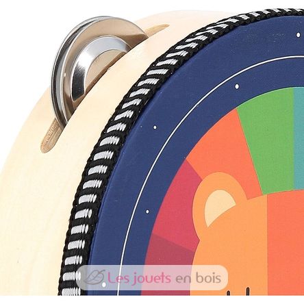 Rainbow tambourine Andy Westface V7408 Vilac 3