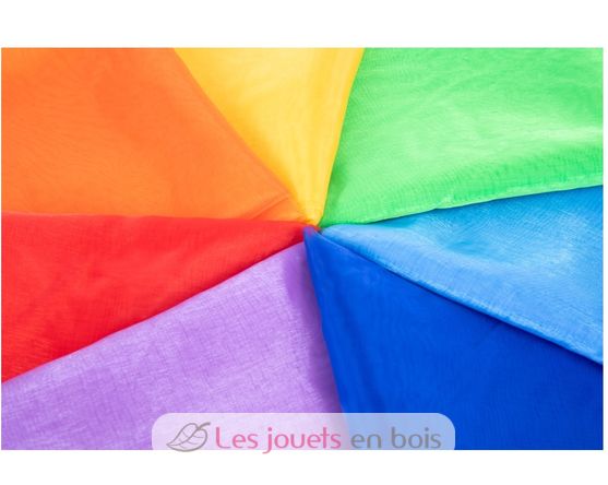 Rainbow Organza Fabric 7 pieces TK74100 TickiT 8