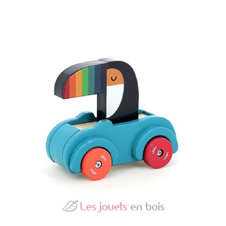 Toucan tooting car V7426K Vilac 4