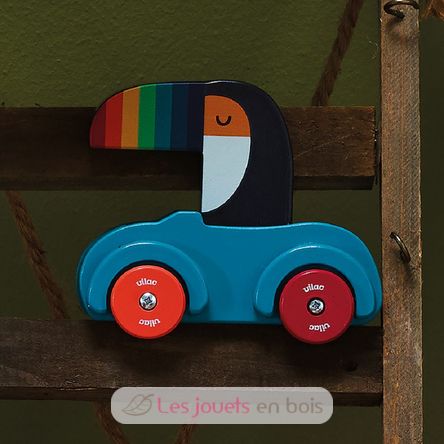 Toucan tooting car V7426K Vilac 5