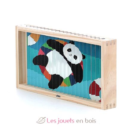 4D Animals Puzzle Trubble V7427 Vilac 5