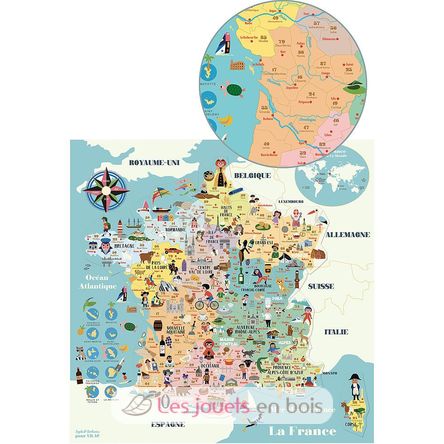 Magnetic map of France Ingela P. Arrhenius V7611 Vilac 3