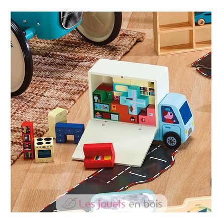 Relocation wooden logic game V7635 Vilac 8