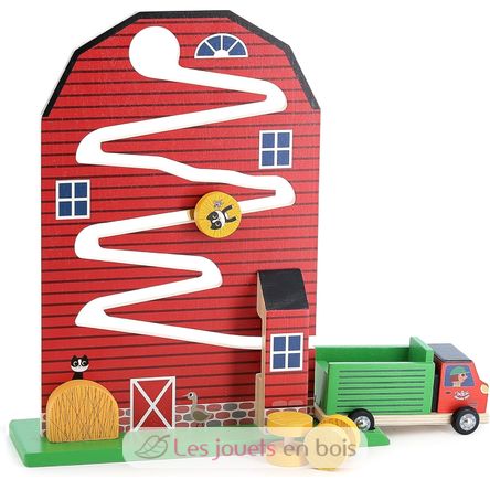 Wooden activity toy - Harvest on the farm V7638 Vilac 2