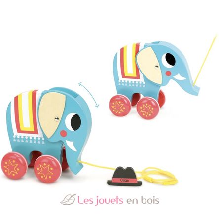 Vito the elephant to pull V7714 Vilac 4