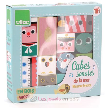 Sea Muscial Blocks V7718 Vilac 9