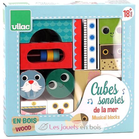 Sea Muscial Blocks V7718 Vilac 4