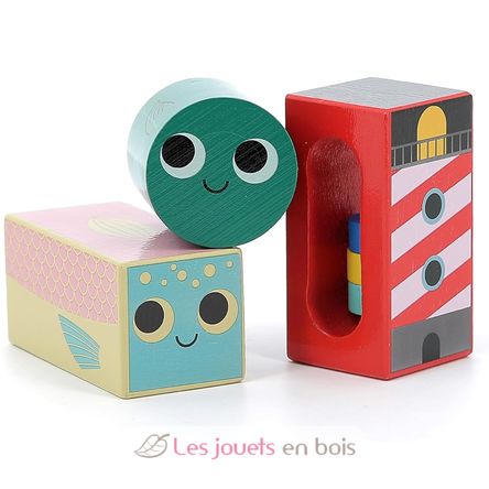 Sea Muscial Blocks V7718 Vilac 5