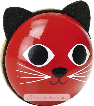 Rattle Maracas Cat V7769 Vilac 1