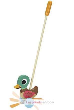 Duck Push Toy V7785 Vilac 1