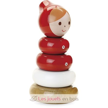Red Riding Hood stacking toy V7806 Vilac 2