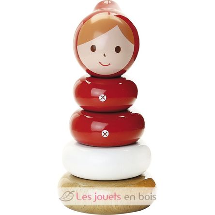 Red Riding Hood stacking toy V7806 Vilac 1