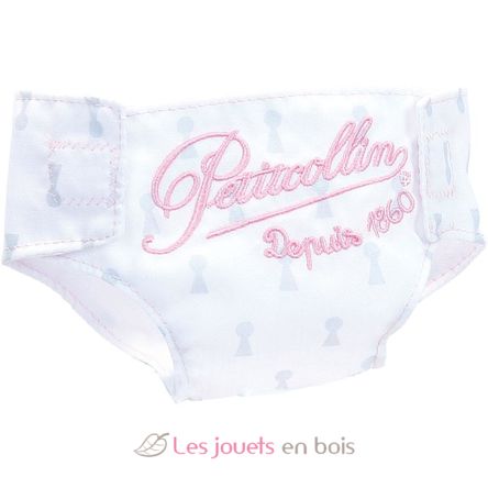 Bibs and nappies for dolls PE800170 Petitcollin 3