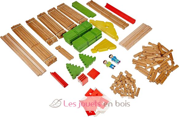 The Swiss Chalet 175 pieces JJ01103-106 Jeujura 2