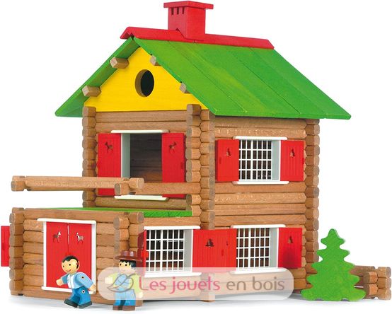 The Swiss Chalet 175 pieces JJ01103-106 Jeujura 1