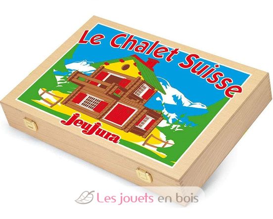 Chalet 175 pieces wooden box JJ8008 Jeujura 1