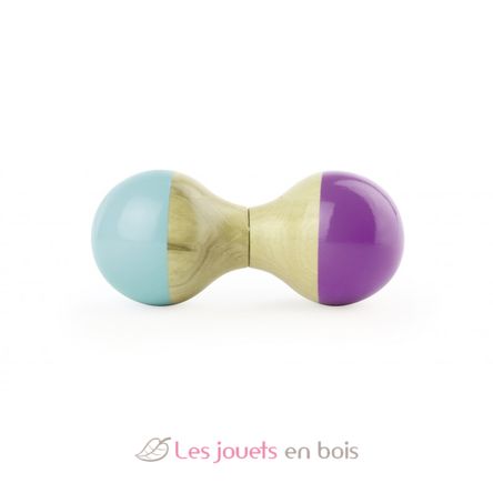 Rattle Maracas - Blue and Purple V8008B Vilac 1