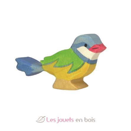 Blue tit figure HZ-80119 Holztiger 1