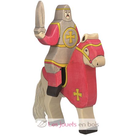 Red Knight with Sword figure HZ-80254 Holztiger 1