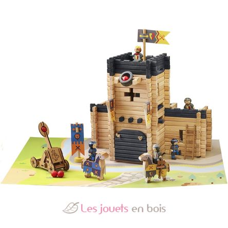 Fortified castle and catapult 270 pcs JJ8028 Jeujura 1