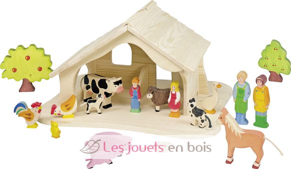 Nativity scene - House for figurine HZ-80348 Holztiger 2