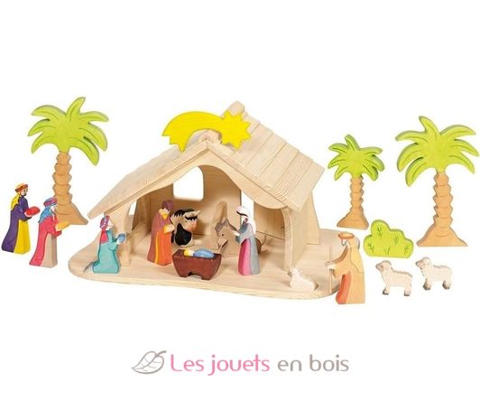 Nativity scene - House for figurine HZ-80348 Holztiger 1