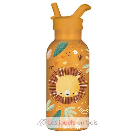 Stainless steel bottle 350 ml - Chompy the lion SJ-SB1143 Sassi Junior 1