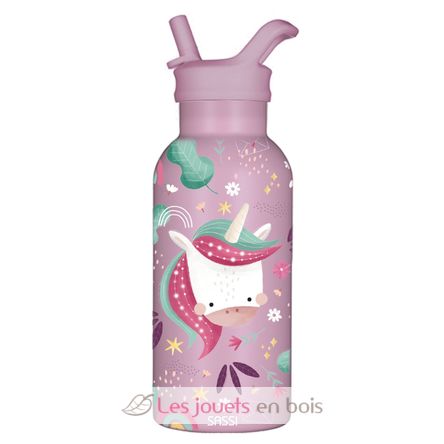 Stainless steel bottle 350 ml - Sparkly the unicorn SJ-SB1167 Sassi Junior 1