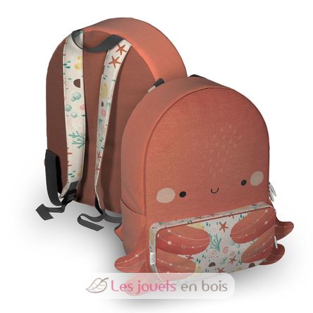 Backpack Slurpy the octopus SJ-BP1204 Sassi Junior 1