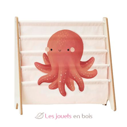Book rack - Slurpy the octopus SJ-MX1570 Sassi Junior 1