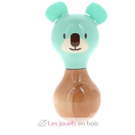 Rattle Maracas Alice the koala VI-8075G Vilac 1