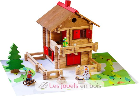 The Chalet in the Moutains 215 pieces JJ8091 Jeujura 2