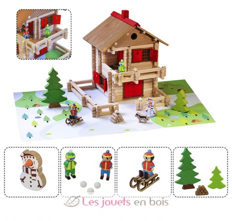 The Chalet in the Moutains 215 pieces JJ8091 Jeujura 4