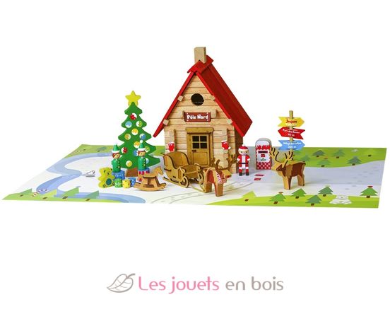 The Christmas Chalet 90 pieces JJ8094 Jeujura 2