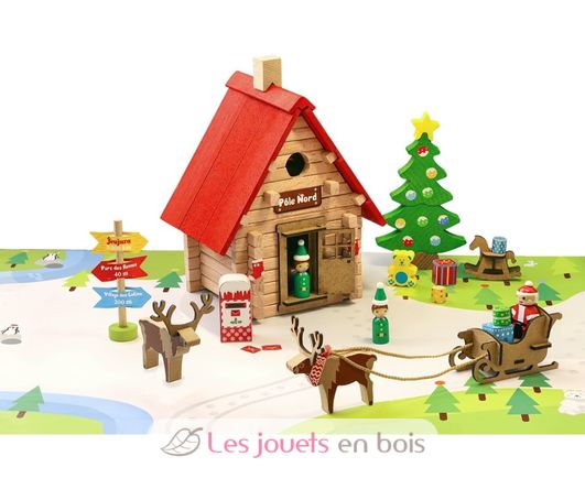 The Christmas Chalet 90 pieces JJ8094 Jeujura 3