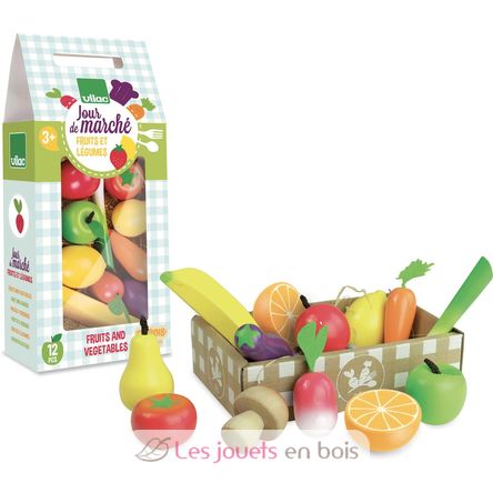 Fruits and Vegetables Set V8103 Vilac 1