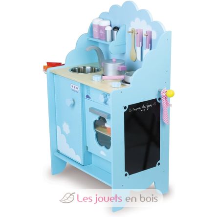 Sky blue kitchen unit V8107 Vilac 2