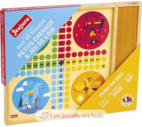 Ludo and goose games board JJ8117 Jeujura 3