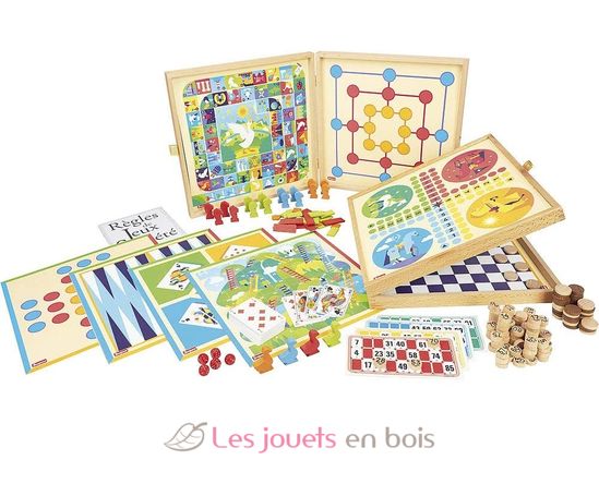 Board Games Box - 150 rules JJ8124 Jeujura 4