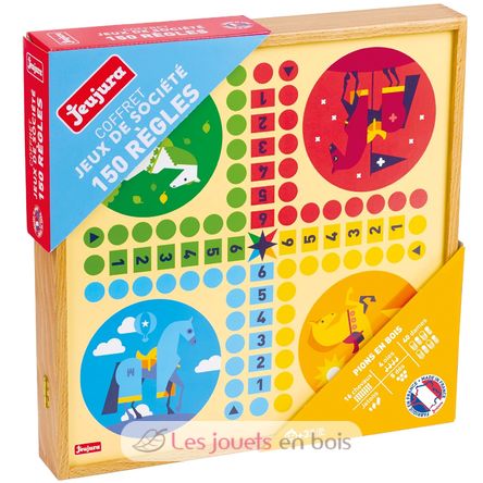 Board Games Box 150 rules JJ8125 Jeujura 1