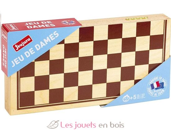 Checkers game - Folding box JJ8131 Jeujura 2