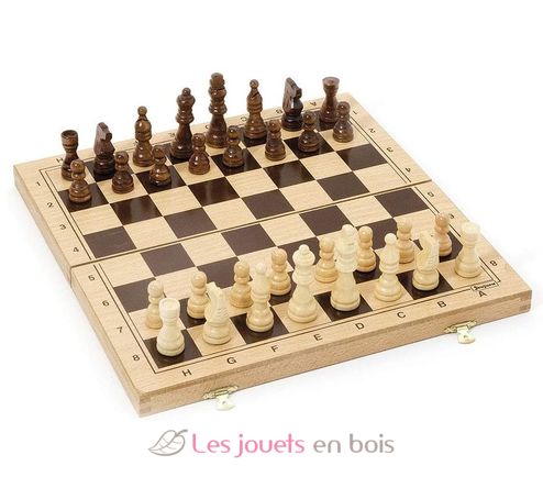 Chess game - Folding box JJ8132 Jeujura 1