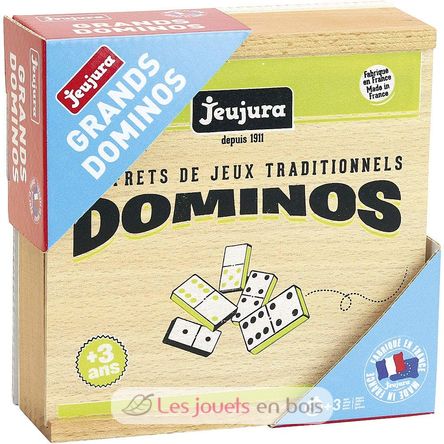 Large wooden dominoes JJ8141 Jeujura 2