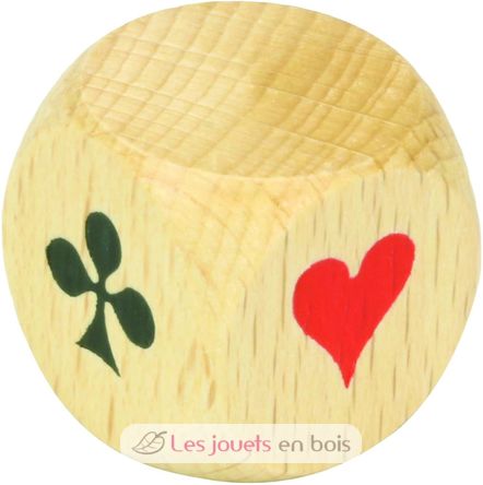 Dice for belote game JJ8197 Jeujura 1