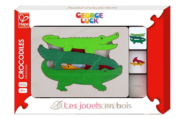 Puzzle - Crocodiles HA-E6508 Hape Toys 5