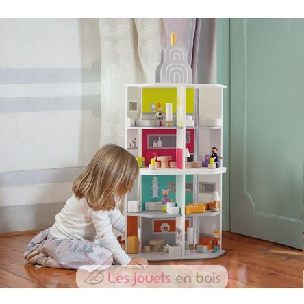 Sevi Tower wooden dolls house SE82988 Sevi 2