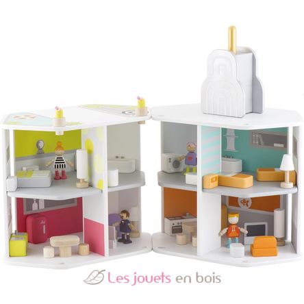 Sevi Tower wooden dolls house SE82988 Sevi 3