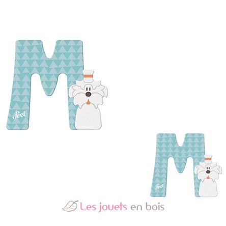 Letter M - Bischon Maltais SE-83013 Sevi 2