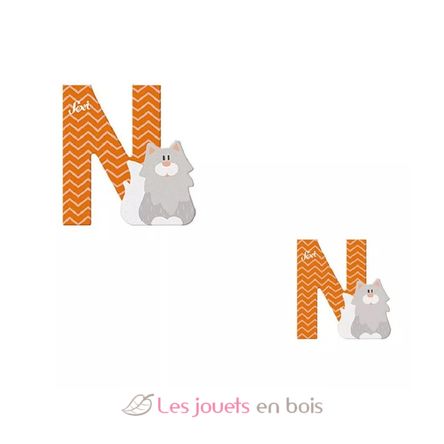 Letter N - Chat Norvégien SE-83014 Sevi 1